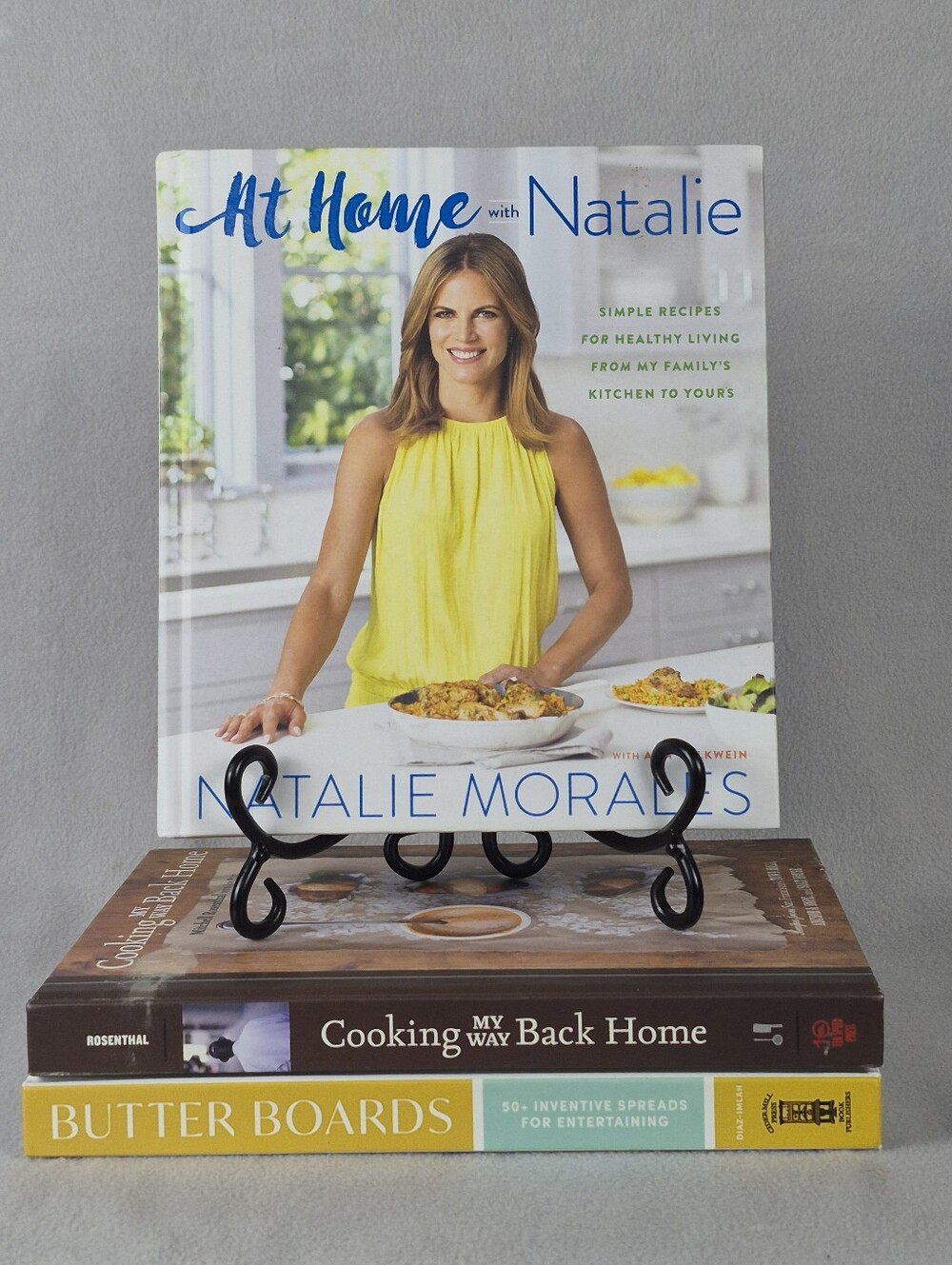 Cooking your way Back Home, With Nathalie & Butter Board Bundle of 3 Hardcover
